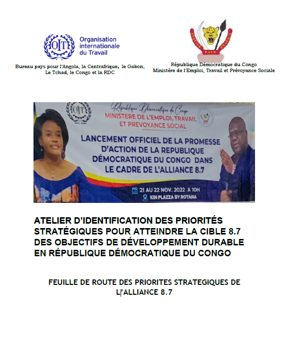 Congo_ATELIER D’IDENTIFICATION DES PRIORITÉS STRATÉGIQUES POUR ATTEINDRE LA CIBLE 8.7