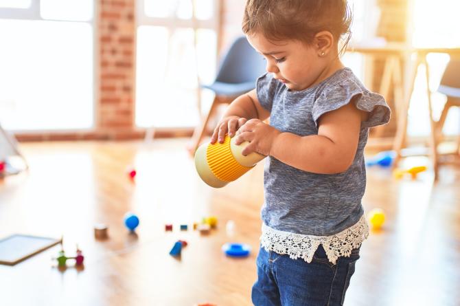 One children playing